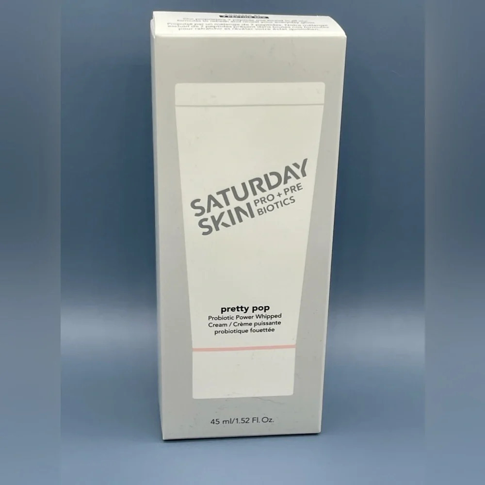Saturday Skin pretty pop
PROBIOTIC POWER WHIPPED CREAM
45ml/1.52 Fl. Oz., NIB